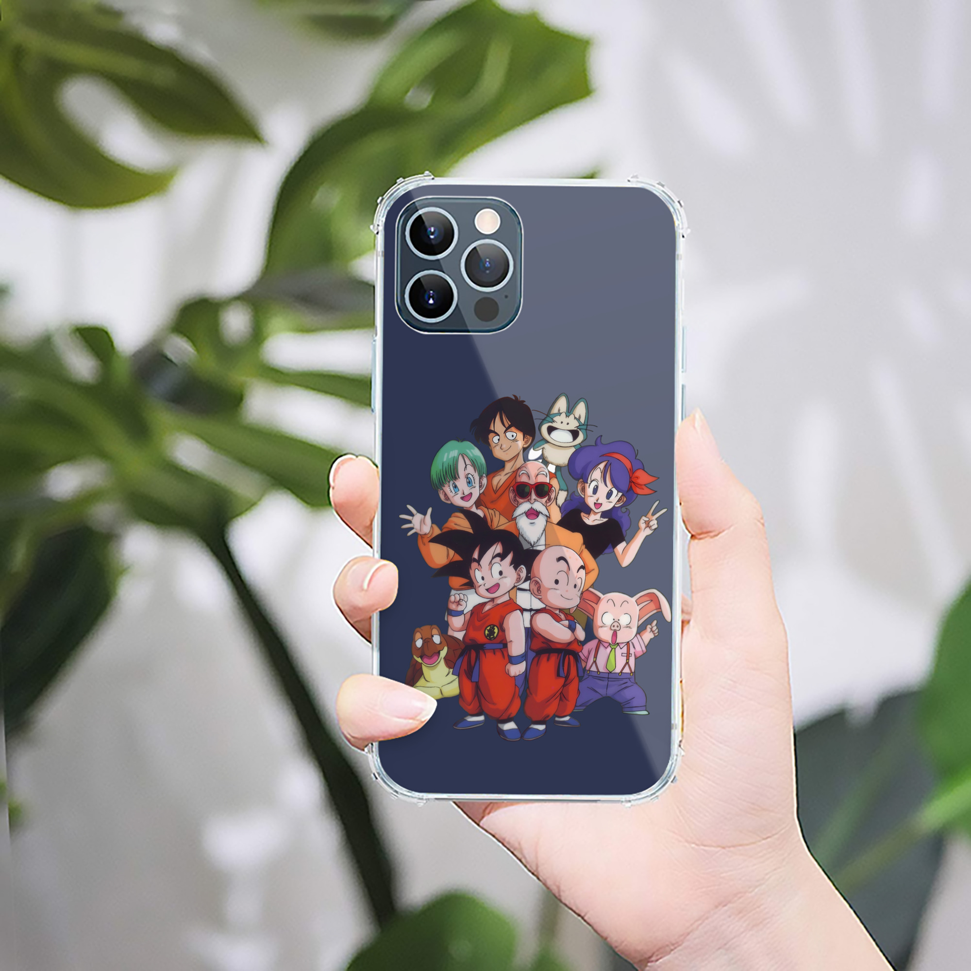 （画像用） ドラゴンボール DRAGON BALL 【iPhone 12シリーズ対応】透明スマホケース（クリアソフトケース）